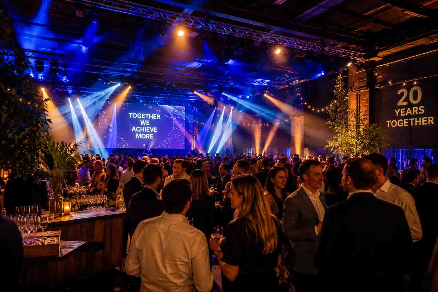 sector bedrijf feest
